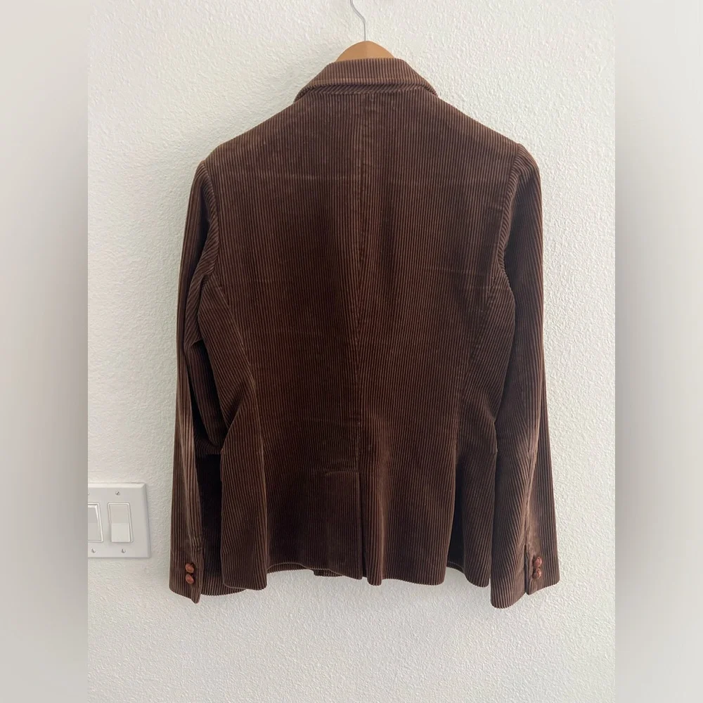 Ralph Lauren Brown Corduroy Jacket - Picture 3 of 9